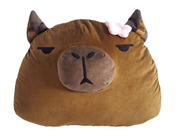 หมอนอิง HOME LIVING STYLE G-CAPYBARA 18X22 นิ้ว สีน้ำตาล