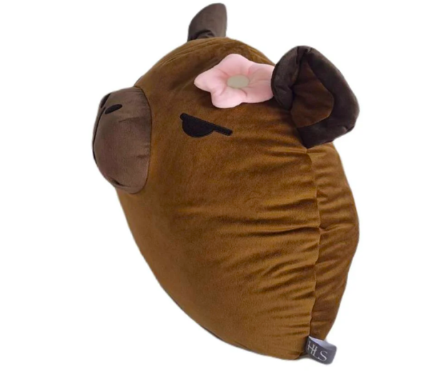 หมอนอิง HOME LIVING STYLE G-CAPYBARA 18X22 นิ้ว สีน้ำตาล - Image 3